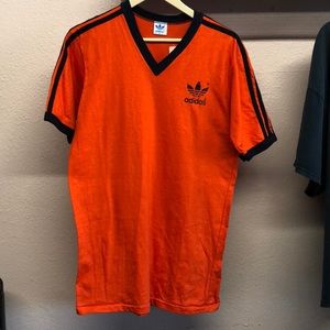 Vintage 70s adidas v neck tee Vintage 70s adidas v neck tee